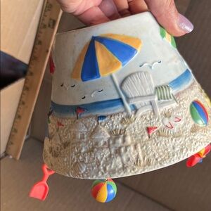 Yankee Candle Beach Scene Candle Topper